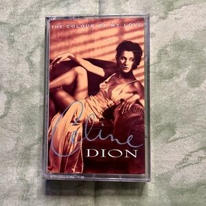 Vintage 1993 Celine Dion The Colour of my Love Cassette Tape